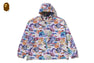 ART CAMO HOODED JACKET