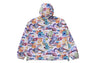 ART CAMO HOODED JACKET