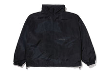 COLOR CAMO STAND COLLAR HOODED JACKET