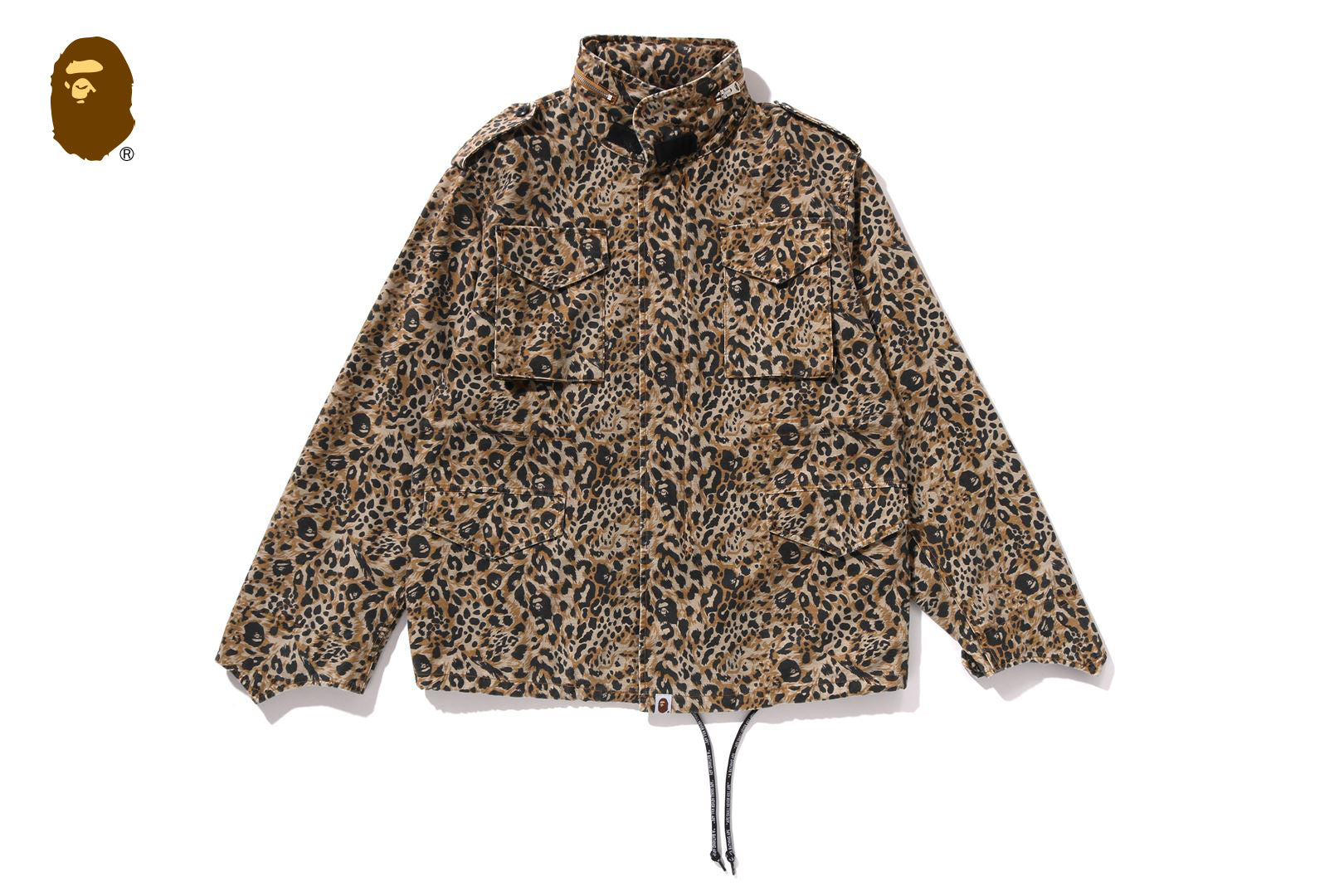 ジャケット・アウター CIVARIZE Leopard Pattern Design Shirt EHBAO1200-13FRONTVIEW_LEOPARD.