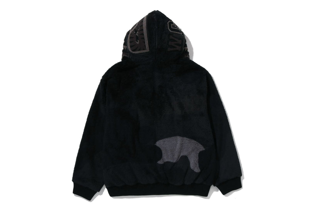 COLOR CAMO SHARK FULL ZIP SHERPA JACKET | bape.com