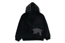 COLOR CAMO SHARK FULL ZIP SHERPA JACKET