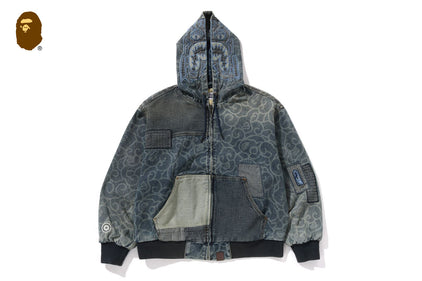 CLOUD CAMO JACQUARD UPCYCLED ACTIVE JACKET