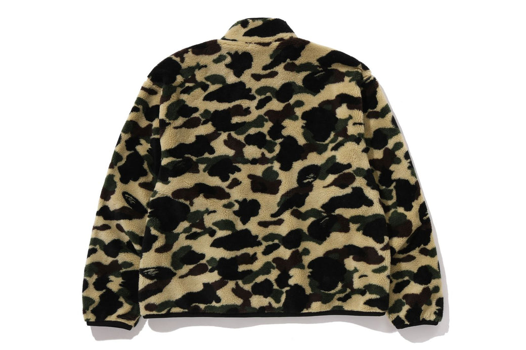 1ST CAMO FLEECE JACKET | bape.com