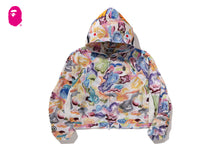 ART CAMO SHARK FULL ZIP HOODIE JACKET