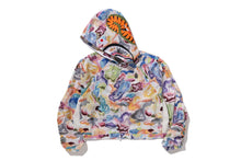 ART CAMO SHARK FULL ZIP HOODIE JACKET