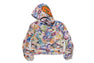 ART CAMO SHARK FULL ZIP HOODIE JACKET