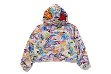 ART CAMO SHARK FULL ZIP HOODIE JACKET