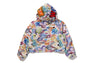 ART CAMO SHARK FULL ZIP HOODIE JACKET