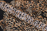 WILD LEOPARD PATTERN CROPPED SNOWBOARD JACKET