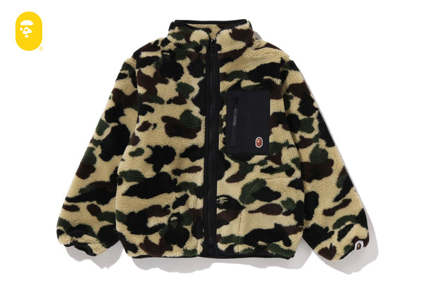1ST CAMO FLEECE JACKET | bape.com