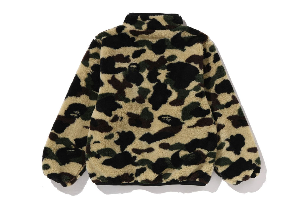 1ST CAMO FLEECE JACKET | bape.com