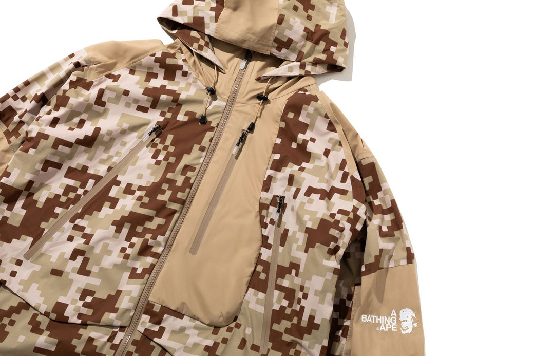 BAPE BY KAZUKI KURAISHI 】UAP CAMO SNOWBOARD 3-LAYER JACKET | bape.com