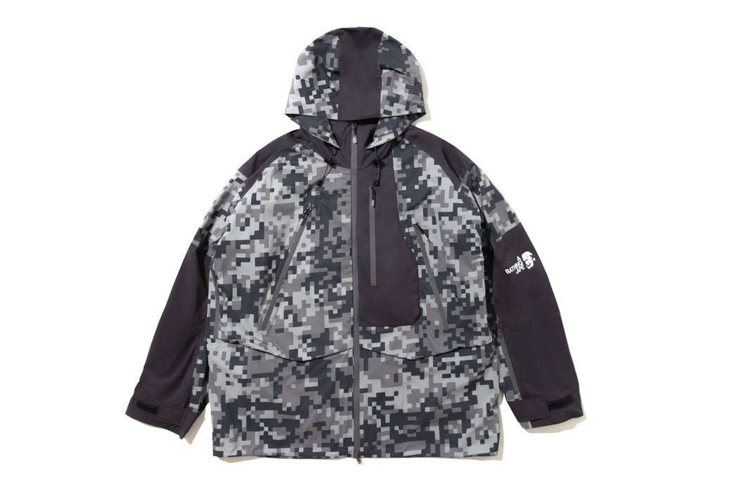 BAPE BY KAZUKI KURAISHI 】UAP CAMO SNOWBOARD 3-LAYER JACKET | bape.com