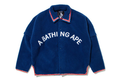 【 BAPE BY KAZUKI KURAISHI 】SHERPA DETACHABLE COACH JACKET