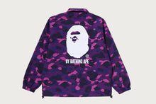 COLOR CAMO COACH JACKET