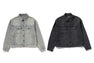 LINE CAMO JACQUARD DENIM JACKET