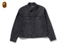 LINE CAMO JACQUARD DENIM JACKET