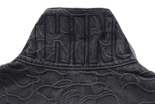 LINE CAMO JACQUARD DENIM JACKET