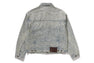 LINE CAMO JACQUARD DENIM JACKET
