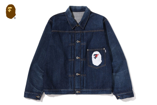APE HEAD DENIM JACKET