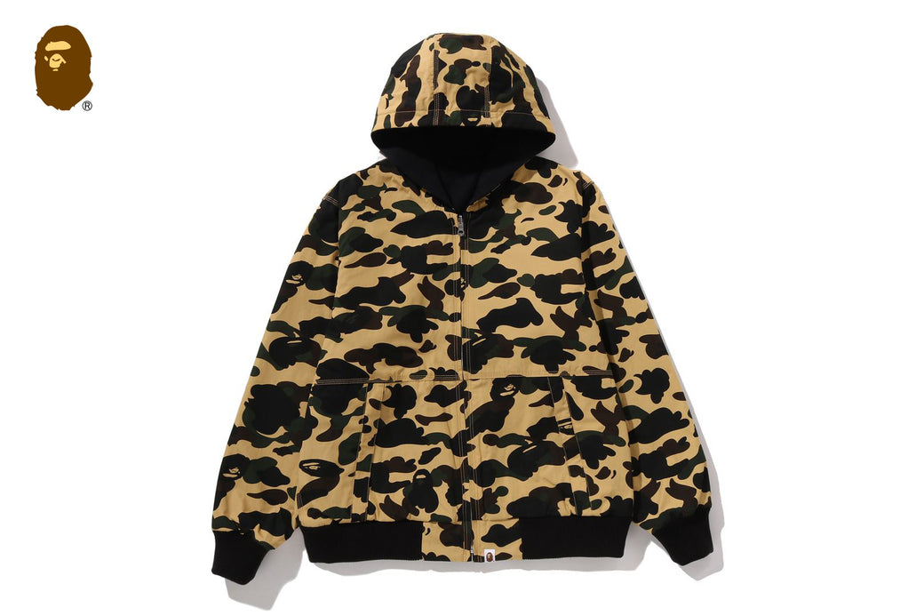 1ST CAMO REVERSIBLE ZIP HOODIE JACKET | bape.com