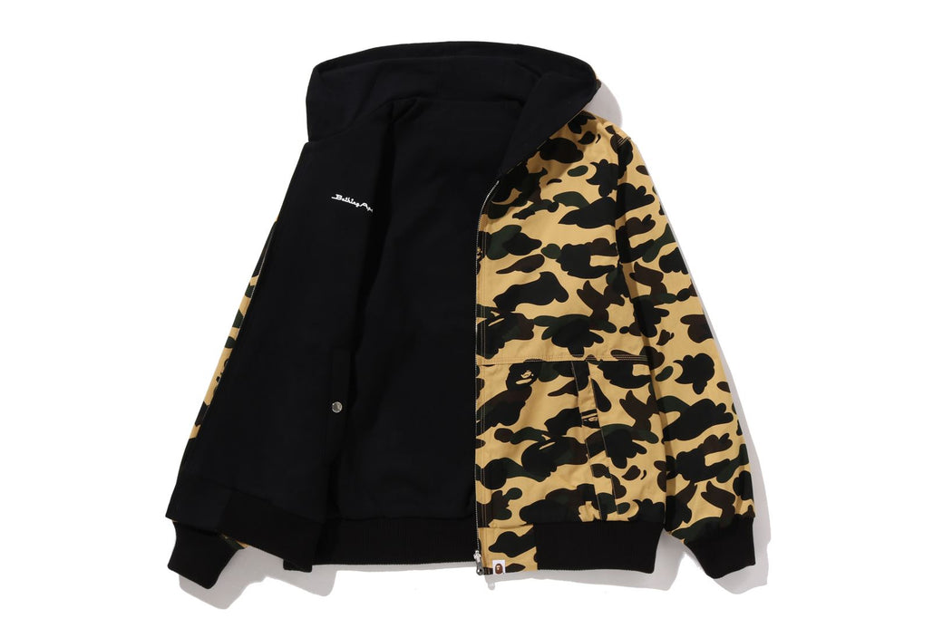 1ST CAMO REVERSIBLE ZIP HOODIE JACKET | bape.com