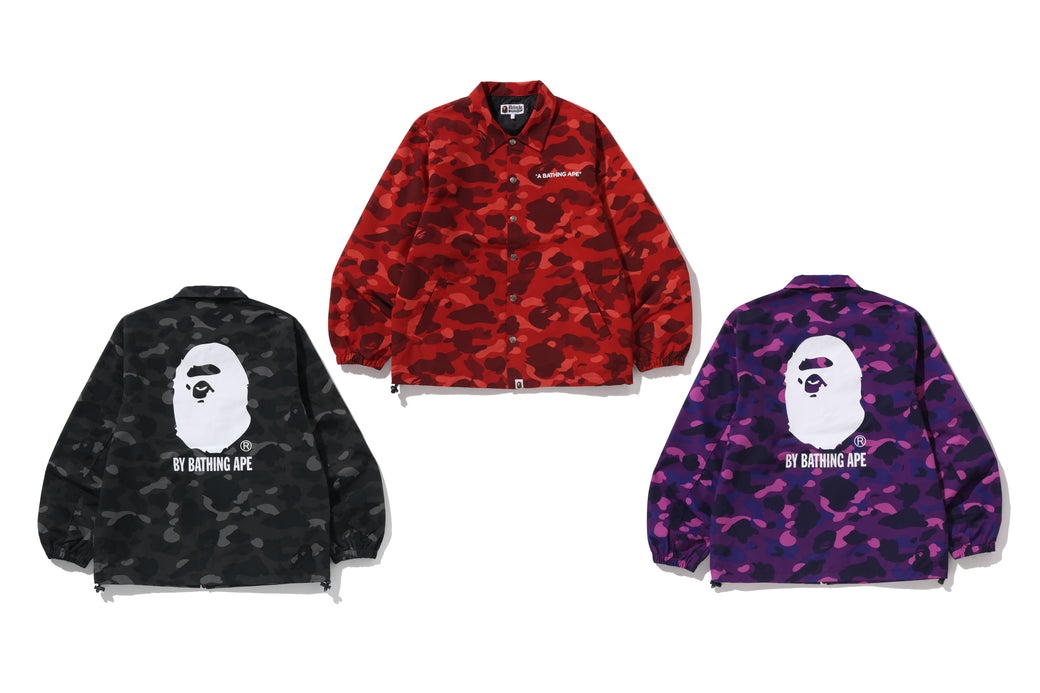 COLOR CAMO COACH JACKET | bape.com