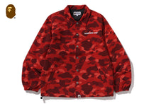 COLOR CAMO COACH JACKET