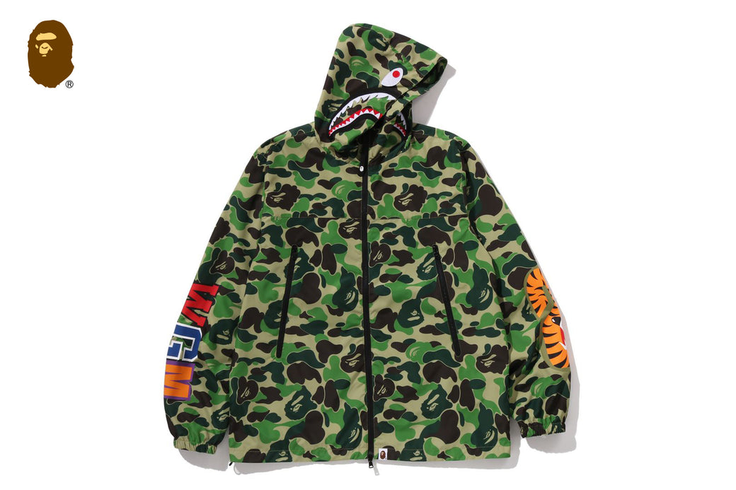 ABC CAMO SHARK HOODIE JACKET | bape.com