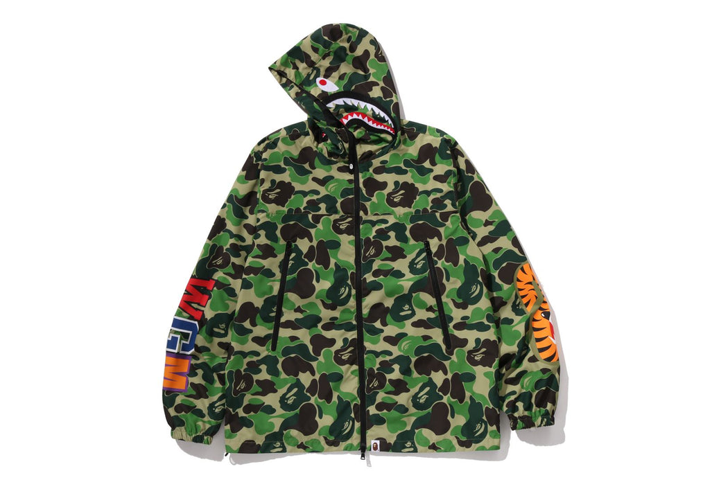 ABC CAMO SHARK HOODIE JACKET | bape.com