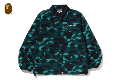 COLOR CAMO COACH JACKET
