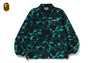 COLOR CAMO COACH JACKET