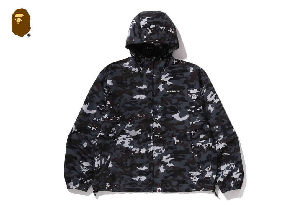MULTI PIXEL CAMO HOOODED JACKET | bape.com