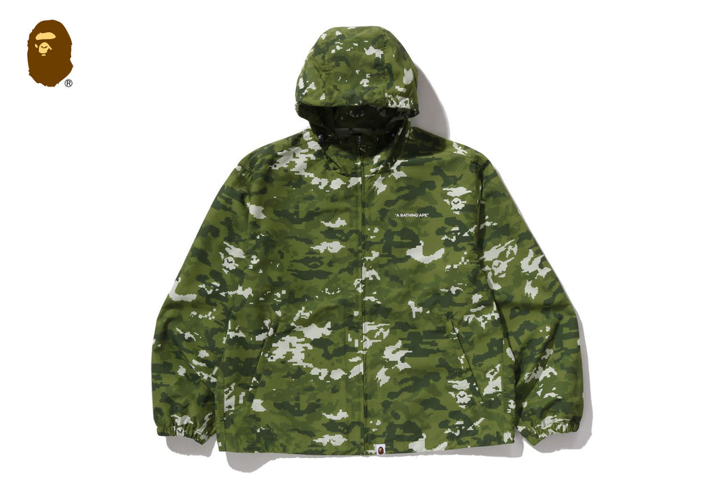 MULTI PIXEL CAMO HOOODED JACKET | bape.com