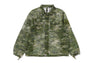MULTI PIXEL CAMO MASK HOODED SHIRT JACKET