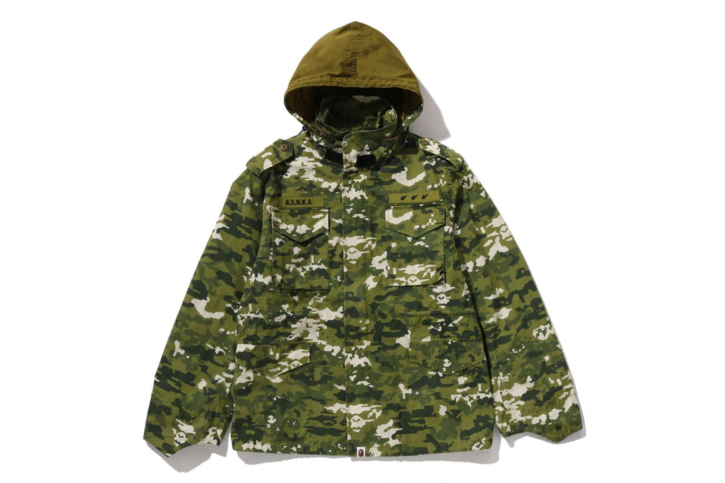 MULTI PIXEL CAMO M-65 JACKET | bape.com