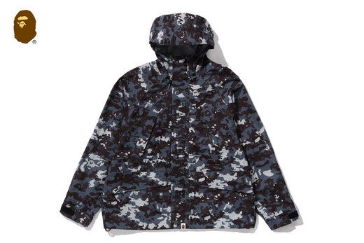 MULTI PIXEL CAMO SNOWBOARD 2 LAYER JACKET