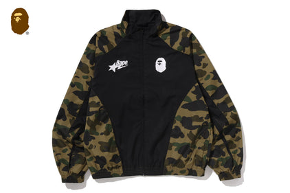 1ST CAMO STAND COLLAR TRACK JACKET
