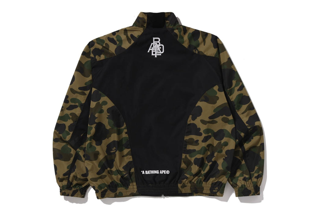 1ST CAMO STAND COLLAR TRACK JACKET | bape.com