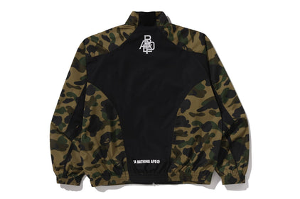 1ST CAMO STAND COLLAR TRACK JACKET