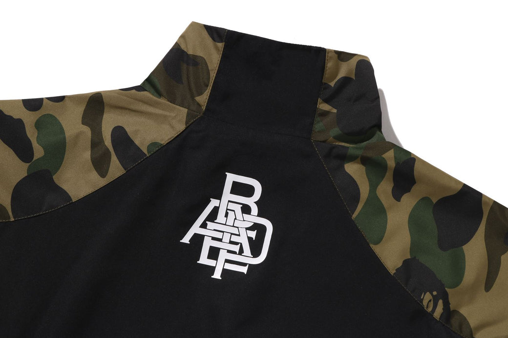 1ST CAMO STAND COLLAR TRACK JACKET | bape.com