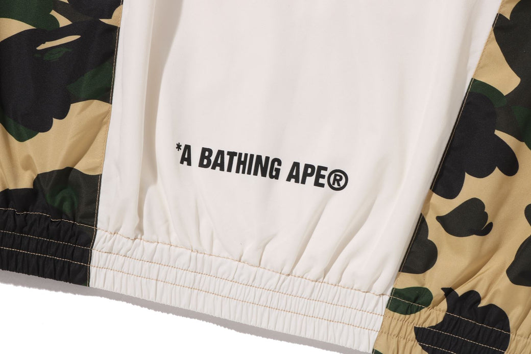 1ST CAMO STAND COLLAR TRACK JACKET | bape.com