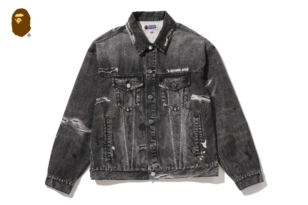 FAKE PRINT TRUCKER JACKET | bape.com