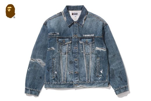 FAKE PRINT TRUCKER JACKET | bape.com