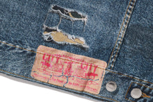 FAKE PRINT TRUCKER JACKET