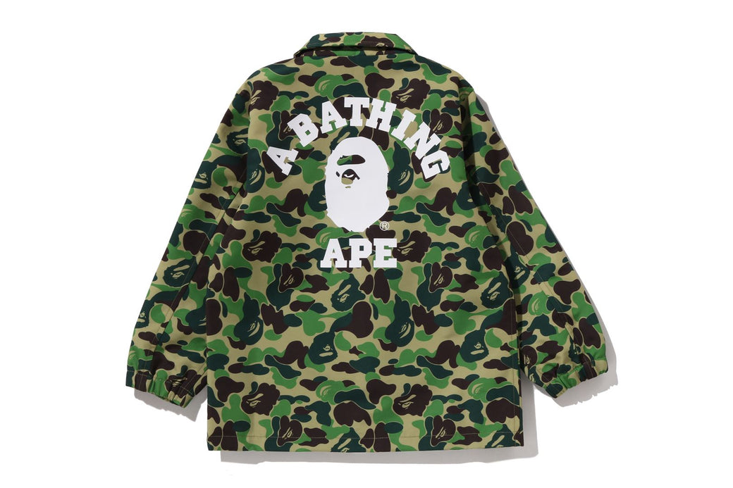 ABC CAMO COLLEGE COACH JACKET | bape.com