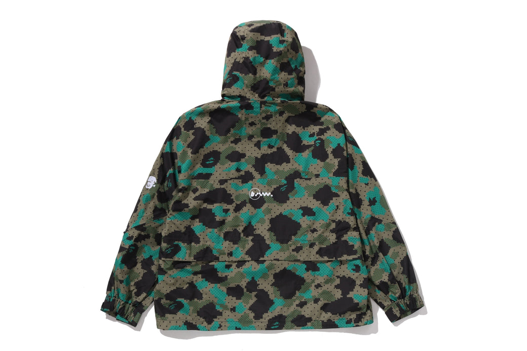 BAPE BY KAZUKI KURAISHI 】3-LAYER DIGITAL 1ST CAMO DOT SHARK BPAW