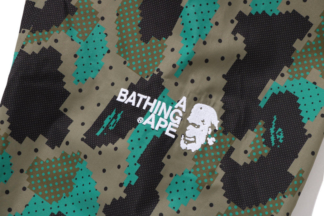 BAPE BY KAZUKI KURAISHI 】3-LAYER DIGITAL 1ST CAMO DOT SHARK BPAW