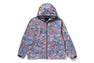 【 BAPE BY KAZUKI KURAISHI 】3-LAYER DIGITAL 1ST CAMO DOT SHARK BPAW ZIP PACKABLE SNOWBOARD JACKET